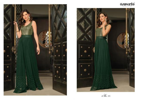 Zaveri Jumpsuit 1 Beautiful Women Wear Readymade Collection